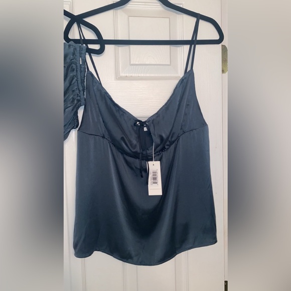 SKIN Peruvian Silk Pajama Set in Spruce. Size 3. MSRP 400$ - Picture 2 of 8